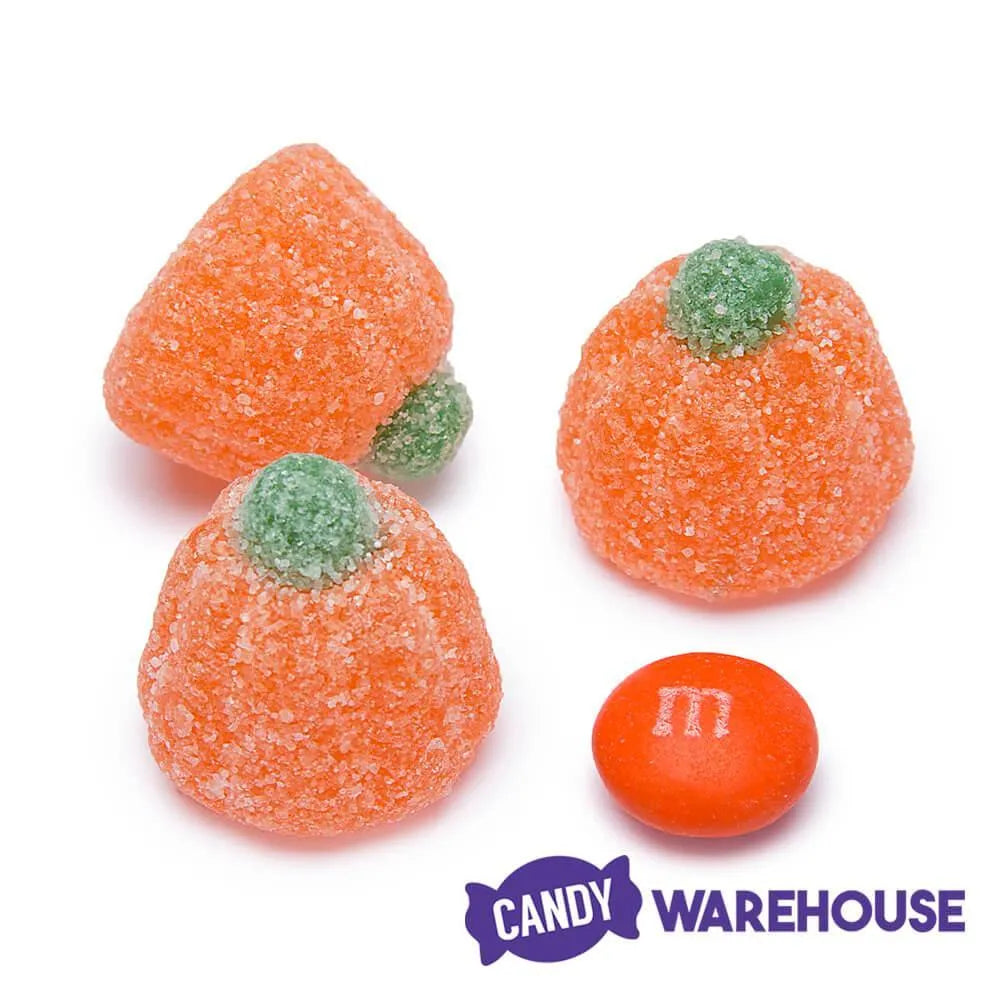 Sour Jelly Pumpkins Candy: 16-Ounce Tub