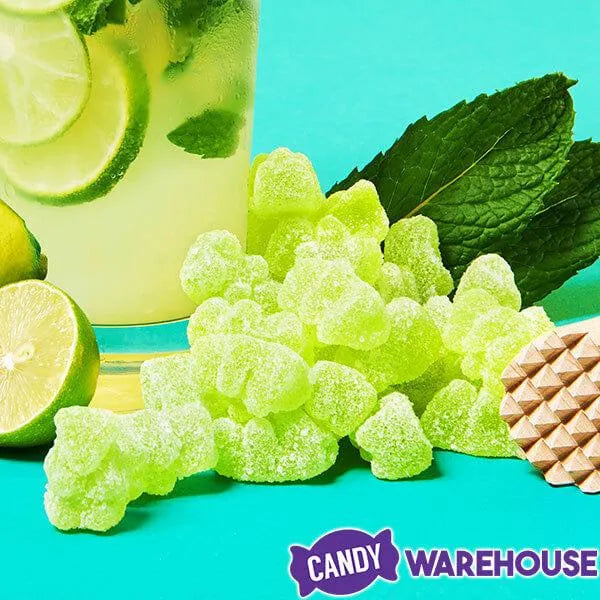 Sour Mojito Gummy Bears Candy: 3KG Bag