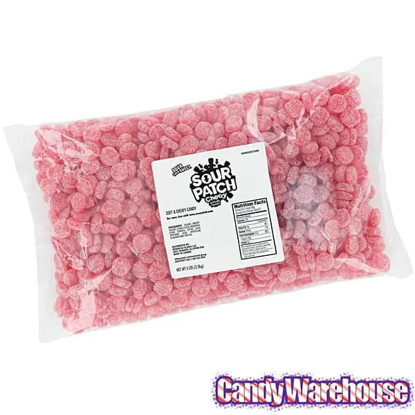 Sour Patch Cherries Candy: 5LB Bag