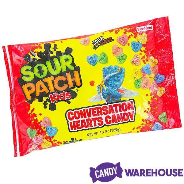 Sour Patch Conversation Hearts: 13-Ounce Bag