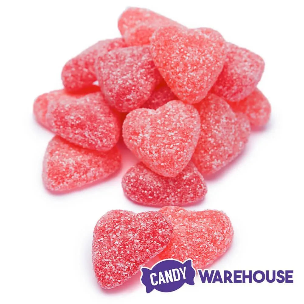 Sour Patch Hearts Candy Stand Up Peg Bag: 6-Piece Case