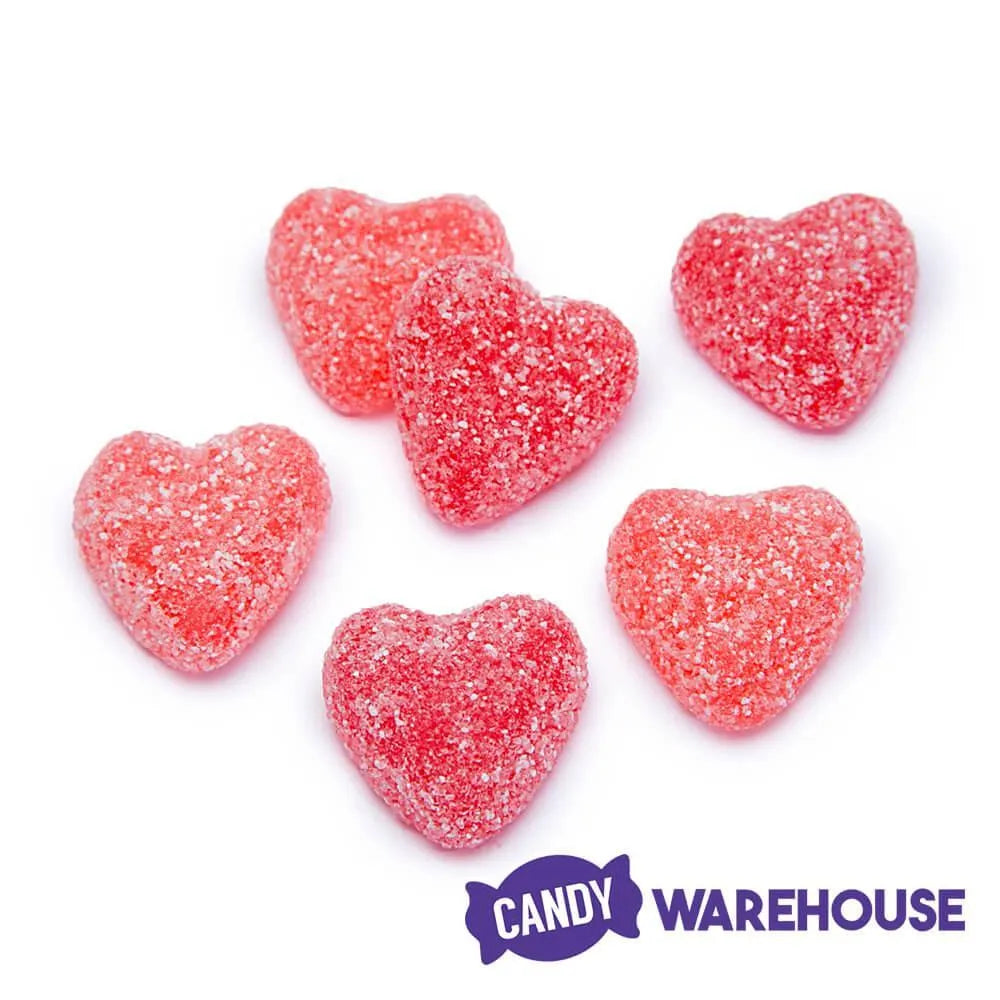 Sour Patch Hearts Candy Stand Up Peg Bag: 6-Piece Case