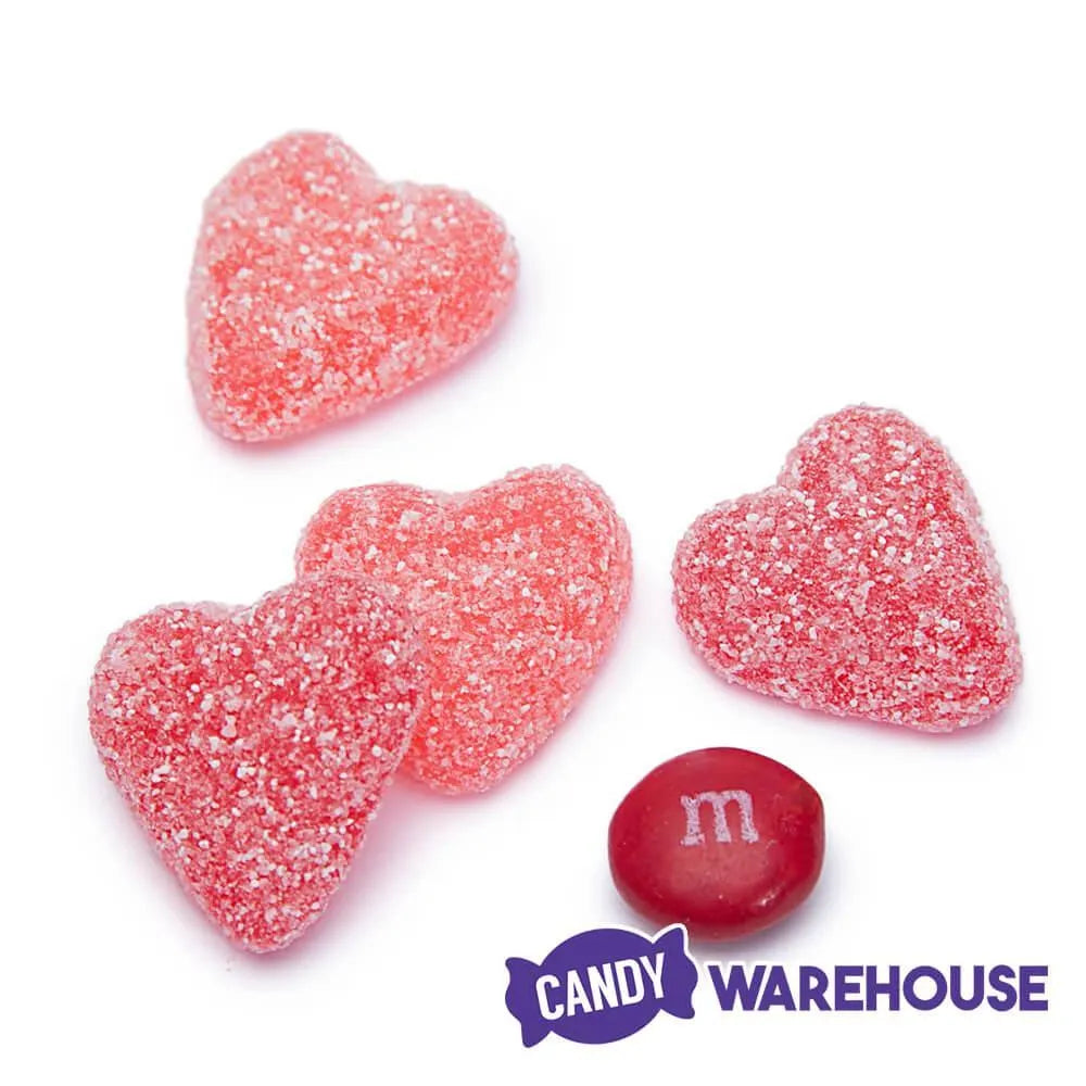 Sour Patch Hearts Candy Stand Up Peg Bag: 6-Piece Case