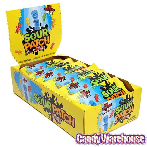 Sour Patch Kids Candy 2-Ounce Packs - Original: 24-Piece Box