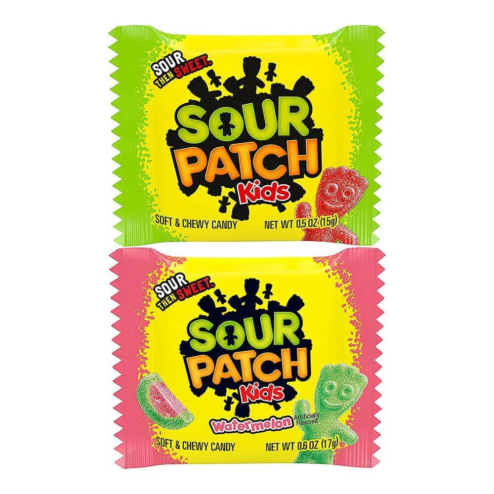 Sour Patch Kids Candy Snack Packs: 40 Piece Bag