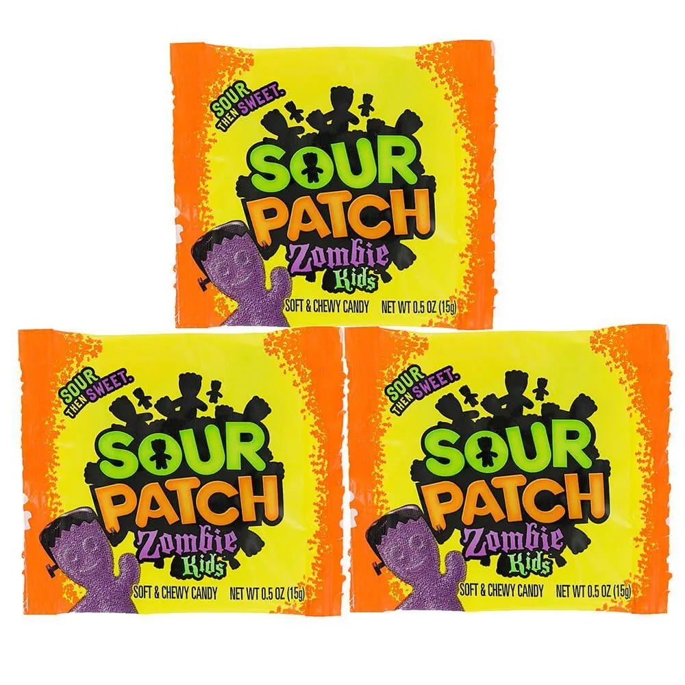 Sour Patch Kids Candy Zombies Packs: 80-Piece Bag