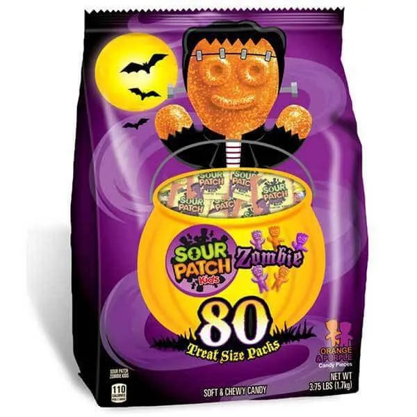 Sour Patch Kids Candy Zombies Packs: 80-Piece Bag