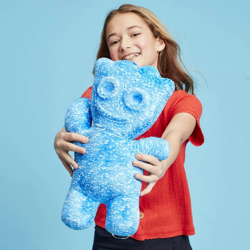 Sour Patch Plush Blue Pillow