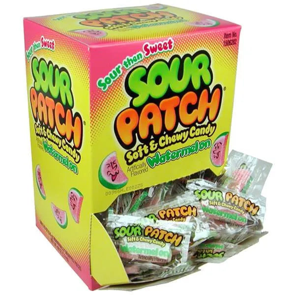 Sour Patch Watermelon Slices Candy - Wrapped: 240-Piece Box