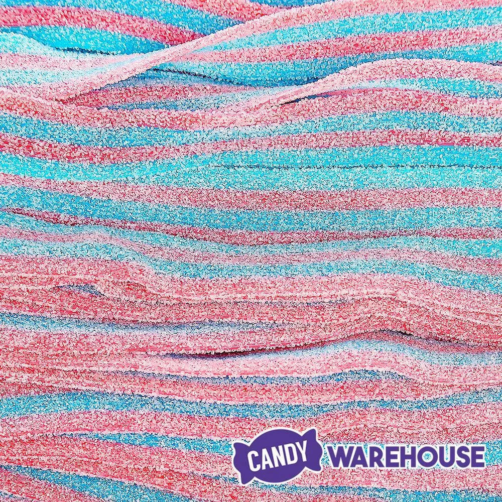 Sour Power Belts Candy - Cotton Candy: 20LB Case