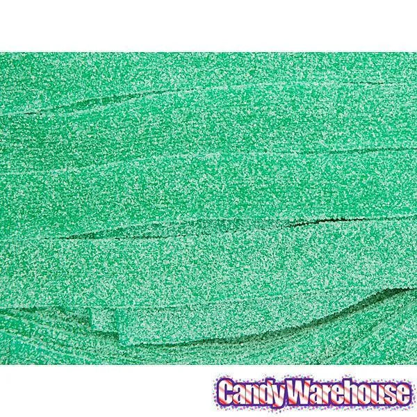 Sour Power Belts Candy - Green Apple: 20LB Case