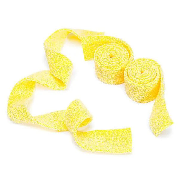 Sour Power Belts Candy - Lemon: 3KG Bag