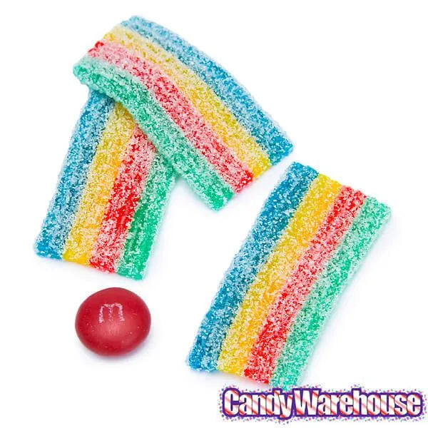 Sour Power Rainbow Mini Candy Belts: 20LB Bag