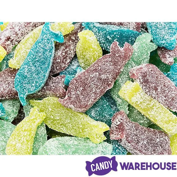 Sour Punch Bites Chewy Candy Narwhals: 8-Ounce Bag