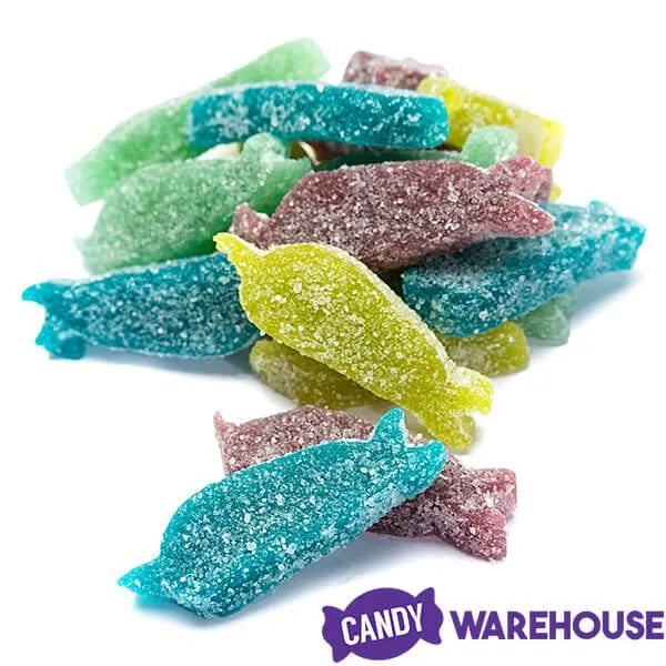 Sour Punch Bites Chewy Candy Narwhals: 8-Ounce Bag