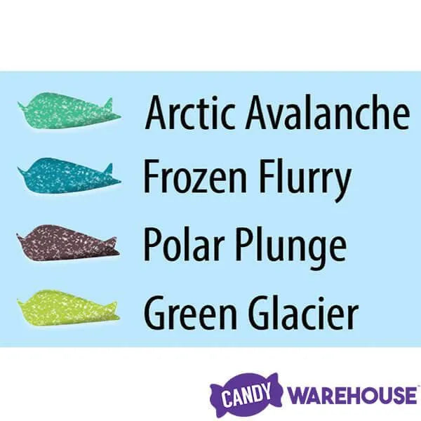 Sour Punch Bites Chewy Candy Narwhals: 8-Ounce Bag