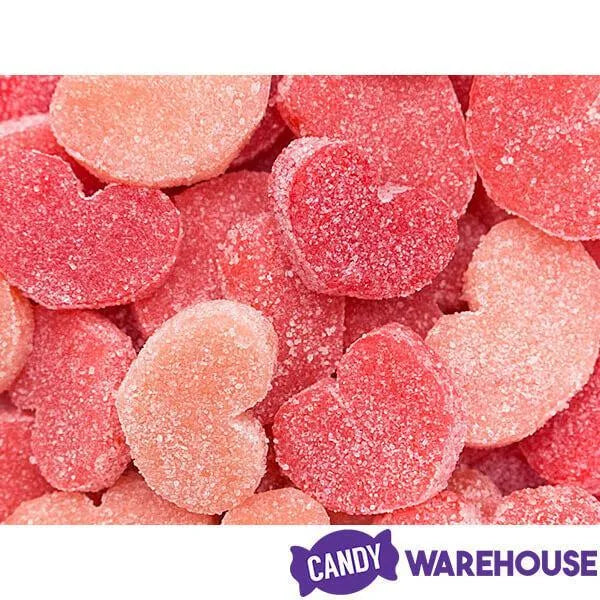 Sour Punch Chewy Candy Hearts: 9-Ounce Bag