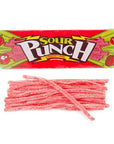 Sour Punch Straws 4.5-Ounce Trays - Strawberry: 24-Piece Box