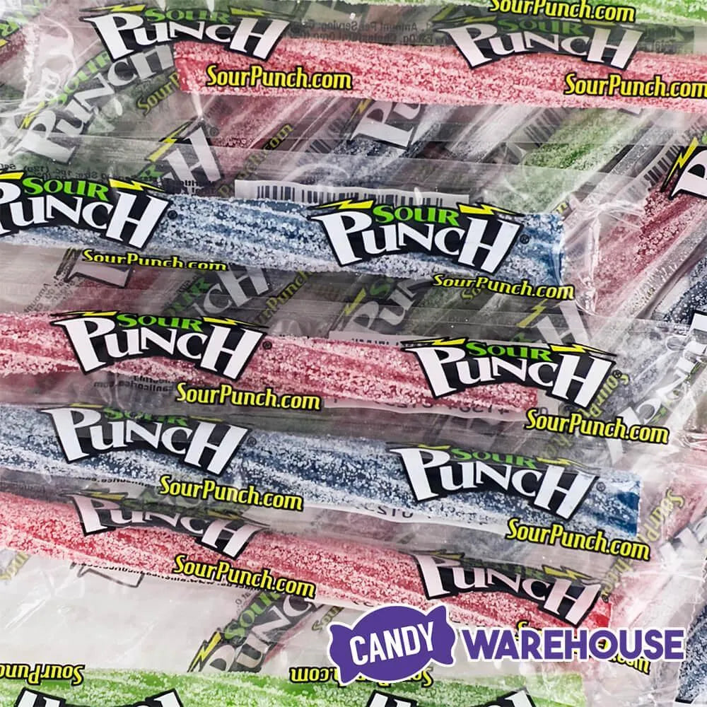 Sour Punch Twists - Wrapped: 180-Piece Tub