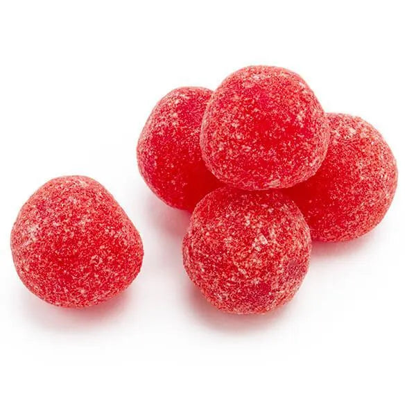 Sour Spanks Chewy Candy Balls - Cherry: 5LB Bag