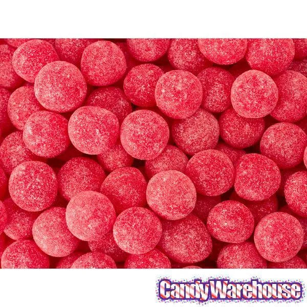 Sour Spanks Chewy Candy Balls - Cherry: 5LB Bag