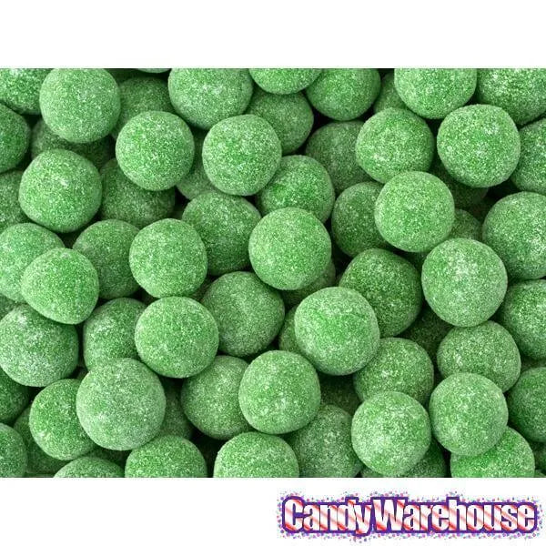 Sour Spanks Chewy Candy Balls - Green Apple: 5LB Bag