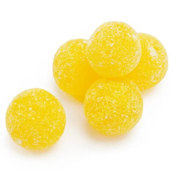 Sour Spanks Chewy Candy Balls - Lemon: 5LB Bag