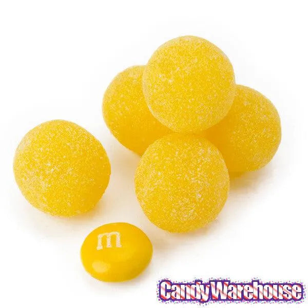 Sour Spanks Chewy Candy Balls - Lemon: 5LB Bag