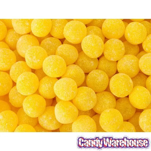 Sour Spanks Chewy Candy Balls - Lemon: 5LB Bag