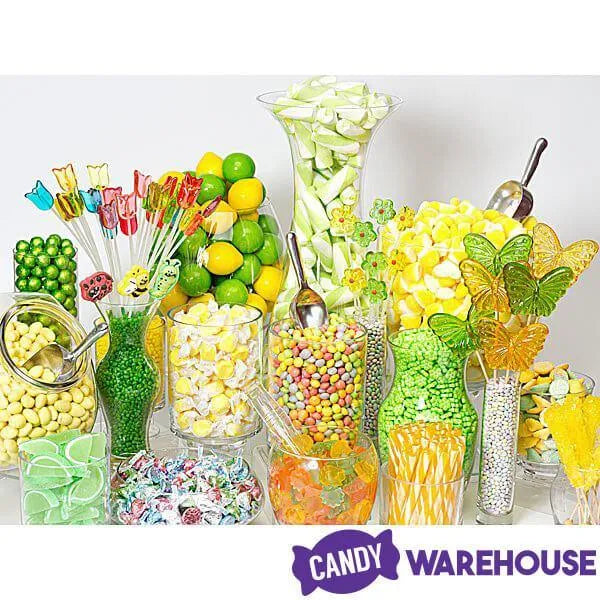 Sparkle Candy Flower Lollipops: 100-Piece Bag