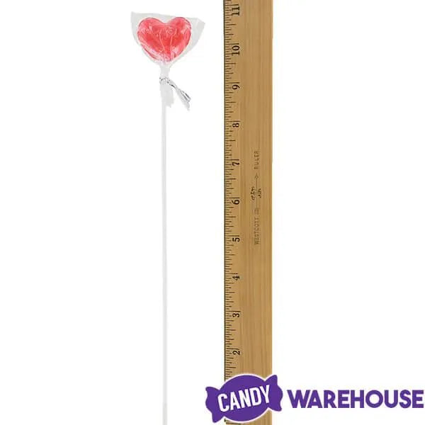 Sparkle Candy Heart Lollipops - Assorted: 100-Piece Bag