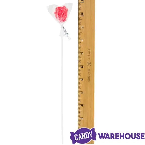 Sparkle Candy Rose Lollipops - Assorted: 100-Piece Bag