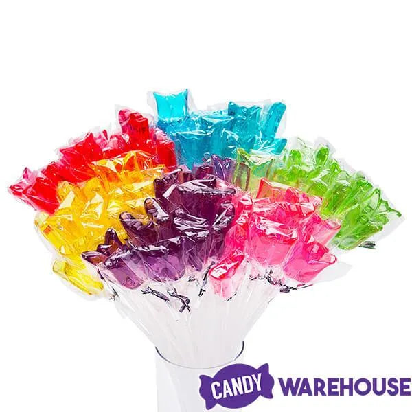 Sparkle Candy Tulip Lollipops: 100-Piece Bag