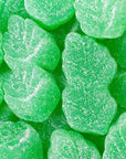 Spearmint Jelly Leaves Candy: 5LB Bag