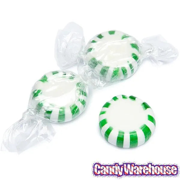 Spearmint Starlight Mints Candy: 5LB Bag