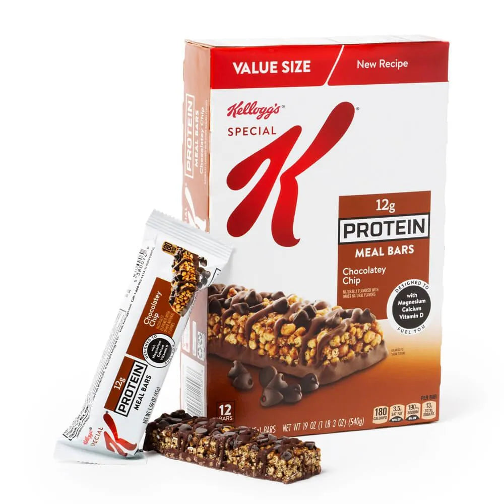 Special K Protein Meal Bars - Chocolatey Chip: 12-Piece Box