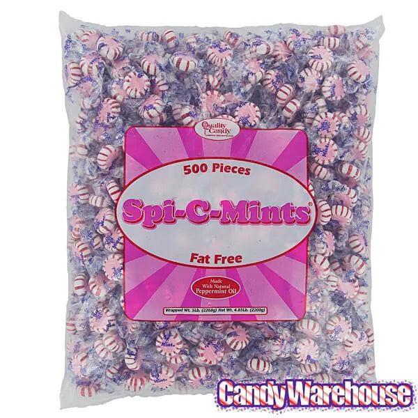 Spi-C-Mints Starlight Mints Candy: 5LB Bag