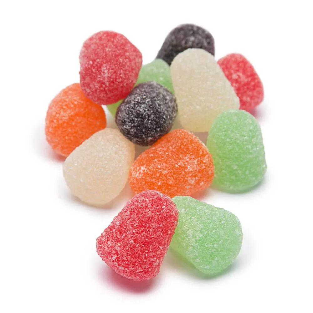 Spice Drops Mini Gumdrops Candy: 24-Ounce Tub