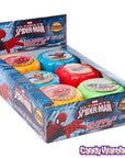 Spiderman Bubble Gum Rolls: 12-Piece Box