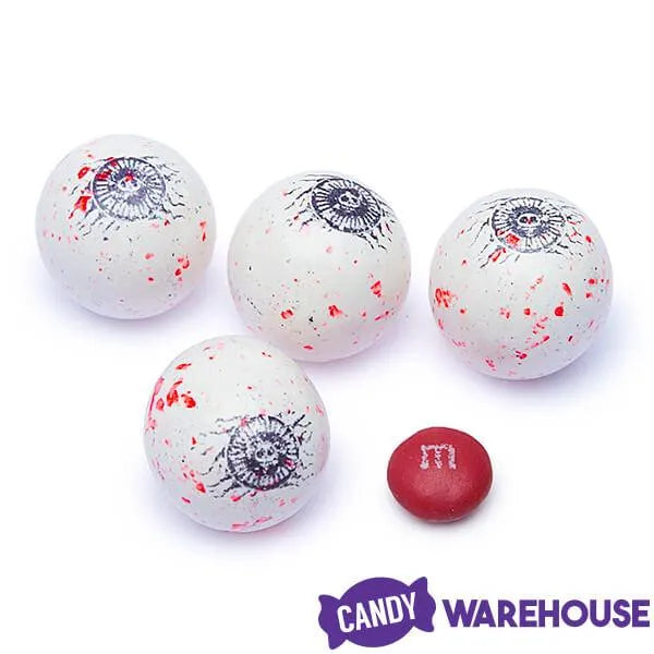 Spooky Eyeballs 1-Inch Gumballs: 850-Piece Case