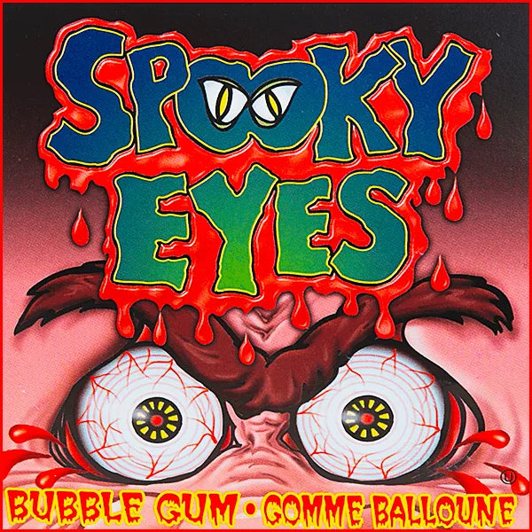 Spooky Eyeballs 1-Inch Gumballs: 850-Piece Case