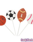 Sports Ball Shaped Pops: 12-Piece Pack