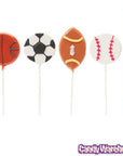 Sports Ball Shaped Pops: 12-Piece Pack