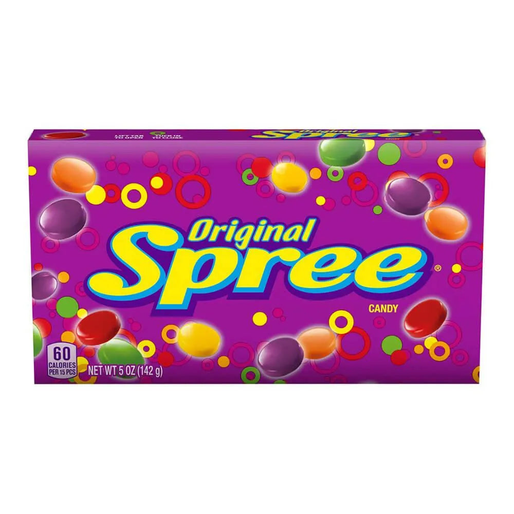 Spree Candy 5-Ounce Packs: 12-Piece Box