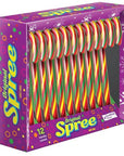 Spree Candy Canes: 12-Piece Box