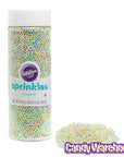 Spring Nonpareils Sprinkles: 5-Ounce Bottle