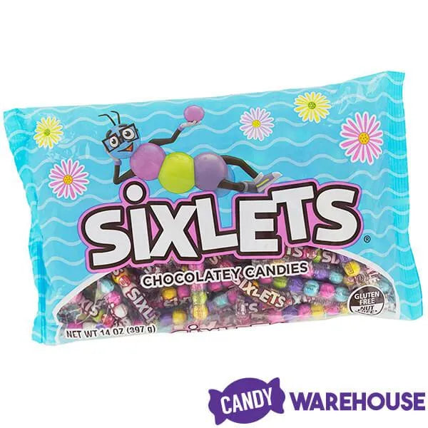 Spring Sixlets Candy Packets: 55-Piece Bag