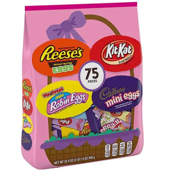 Spring Treats Chocolate Mega Mix: 75-Piece Bag