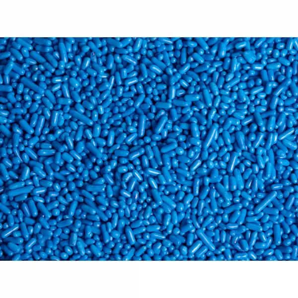 Sprinkle King Candy Sprinkles - Blue: 6LB Carton