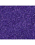 Sprinkle King Candy Sprinkles - Purple: 6LB Carton